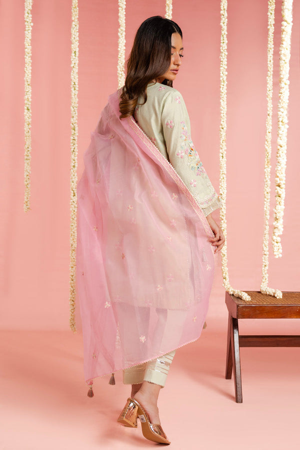Al Karam | Festive Summer 25 | RTS | SHIRT, TROUSER & DUPATTA 06 by Alkaram, image 2