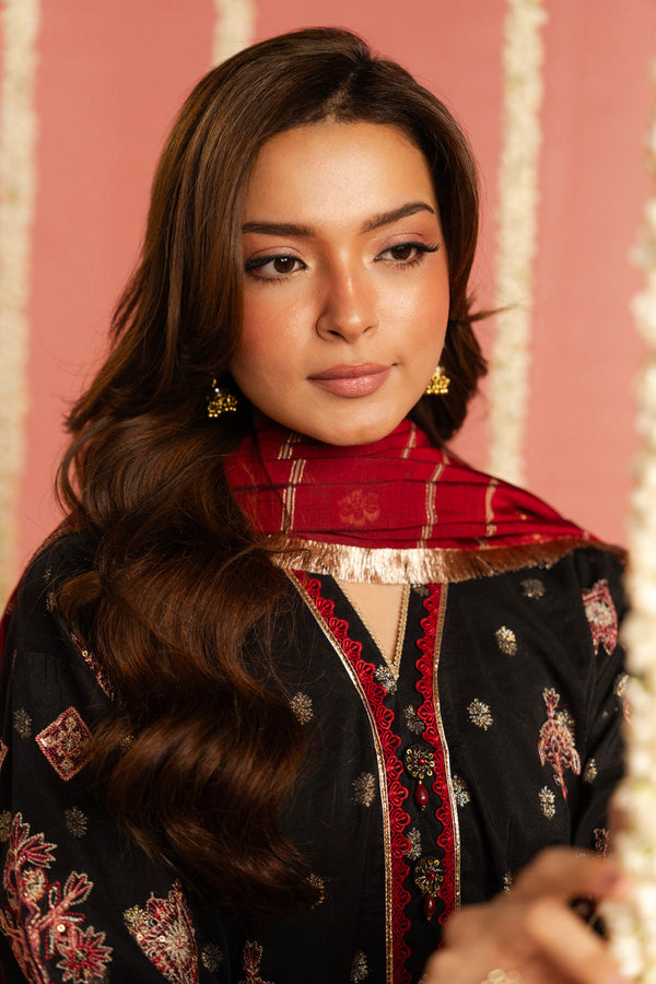 Al Karam | Festive Summer 25 | RTS | SHIRT, TROUSER & DUPATTA 02 by Alkaram, image 3