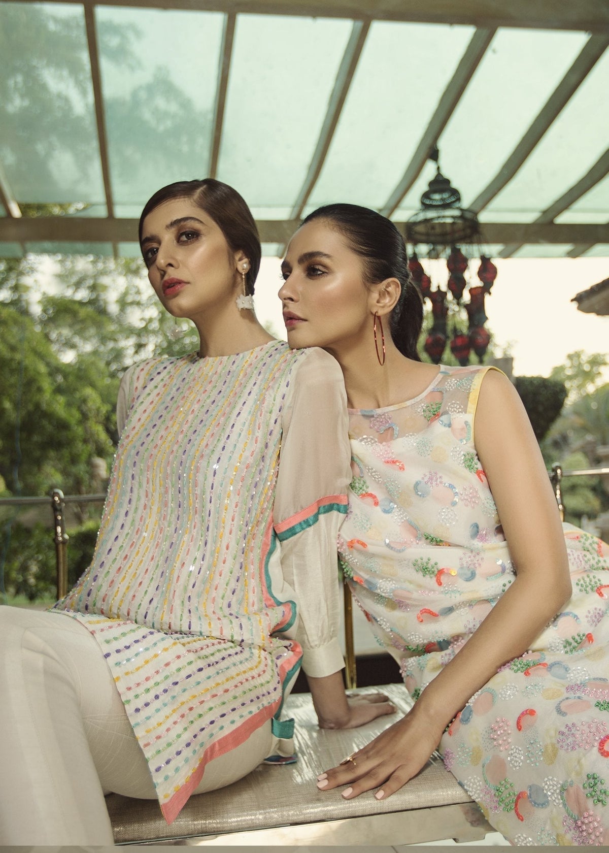 Hana | Serendipity Ready to Wear | French Vanilla -  Hana Ladies Clothes - Original Designer Dress - House of Maryam