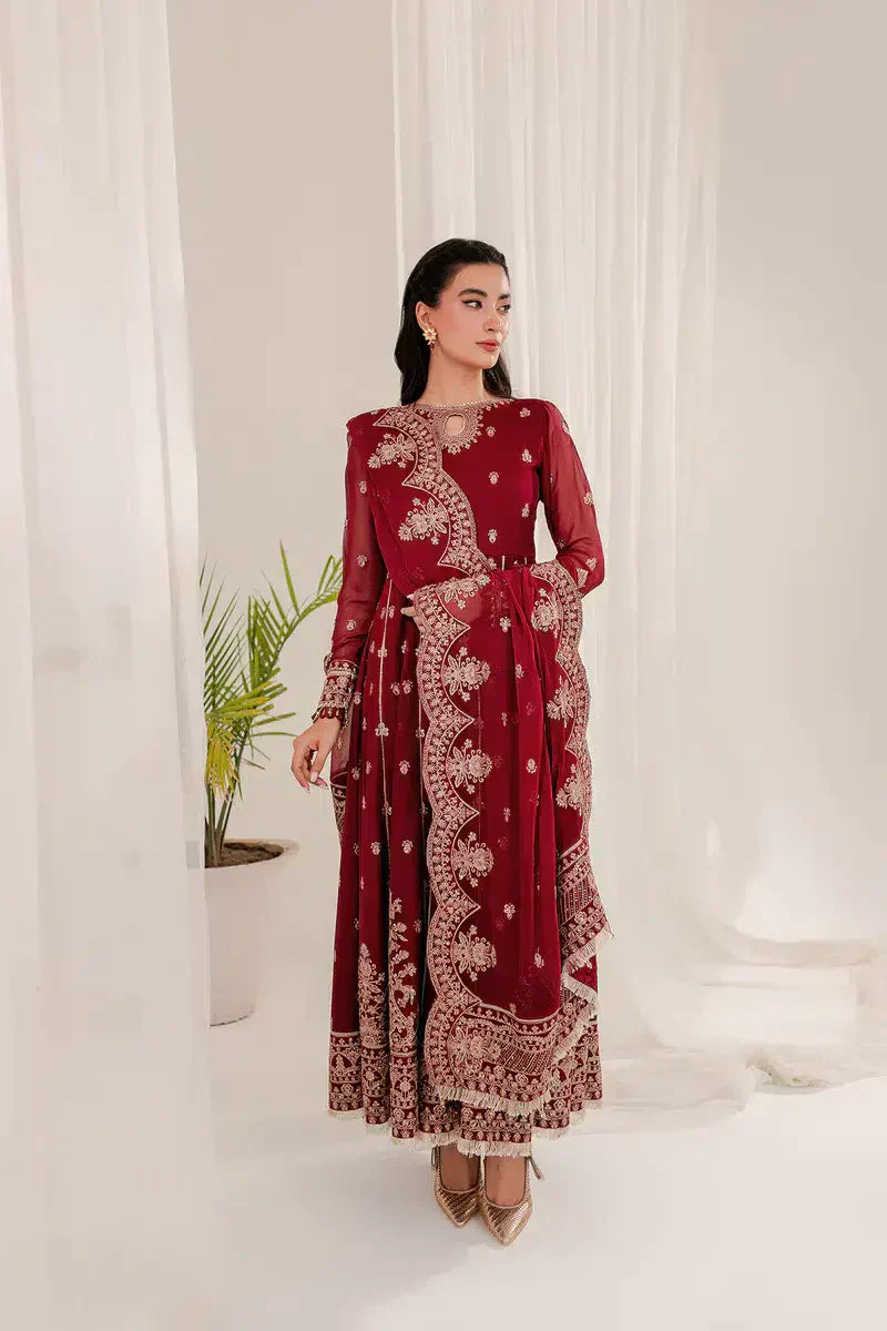 Farasha | Lumiere Luxury Collection 23 | Redsturt by Designer Farasha - House of Maryam - Pakistani Designer Ethnic Wear in {{ shop.shopifyCountryName }}