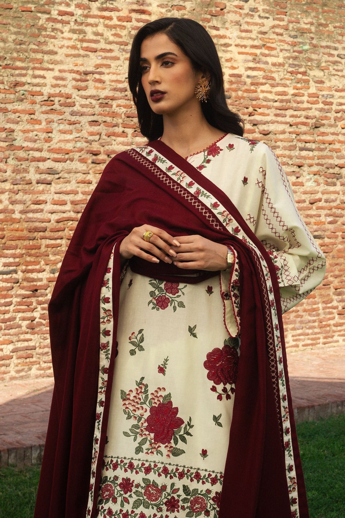 Zara Shahjahan | Winter 24 |  FARIDEH-D1 -  Zara Sahjahan Ladies Clothes - Original Designer Dress - House of Maryam