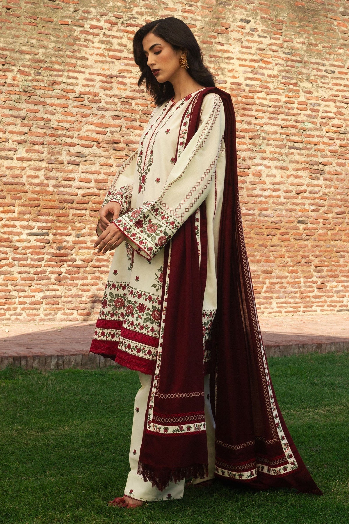 Zara Shahjahan | Winter 24 |  FARIDEH-D1 -  Zara Sahjahan Ladies Clothes - Original Designer Dress - House of Maryam