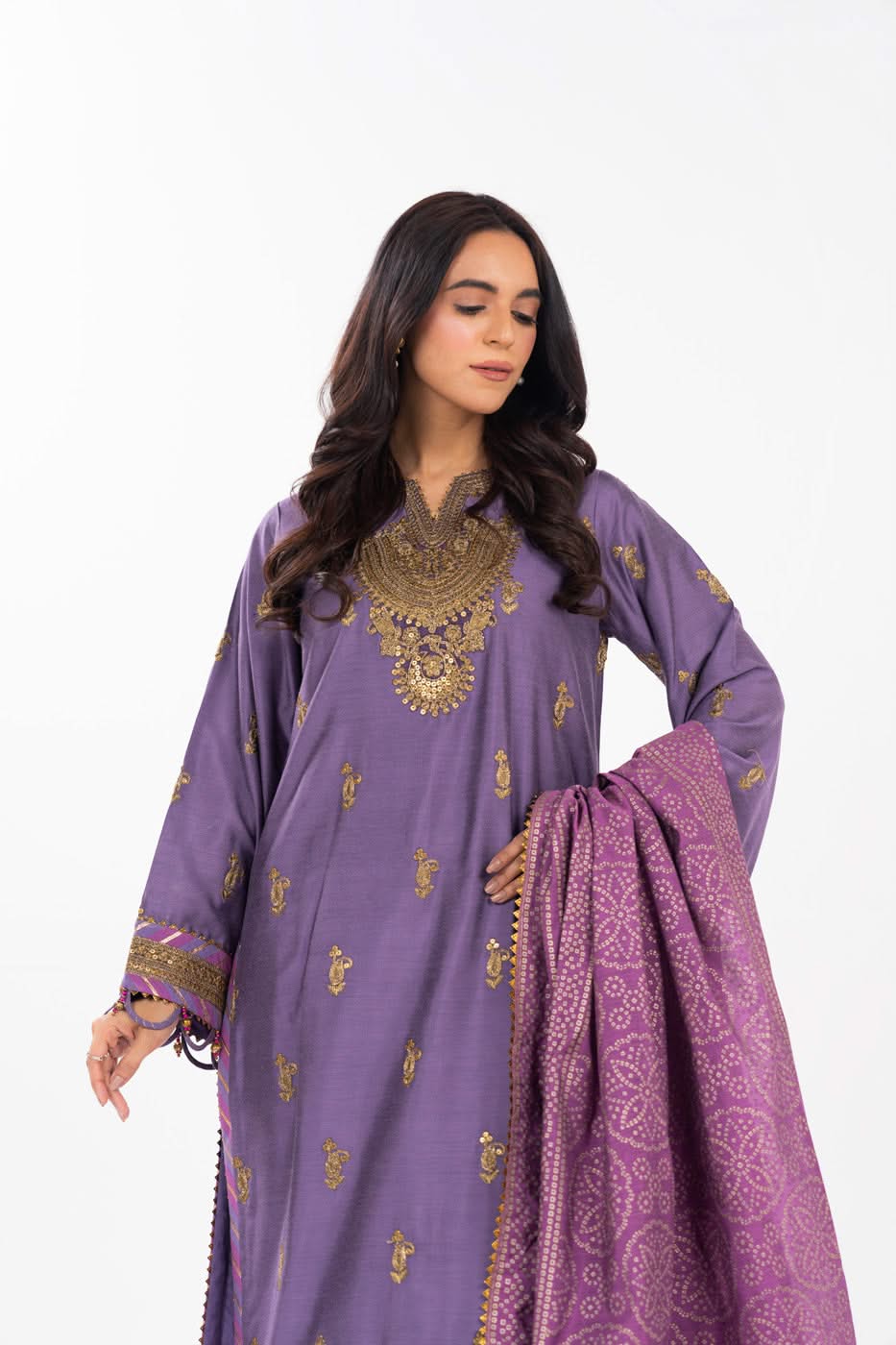 Al Karam | Festive Summer 25 | A-06 -  Alkaram Ladies Clothes - Original Designer Dress - House of Maryam