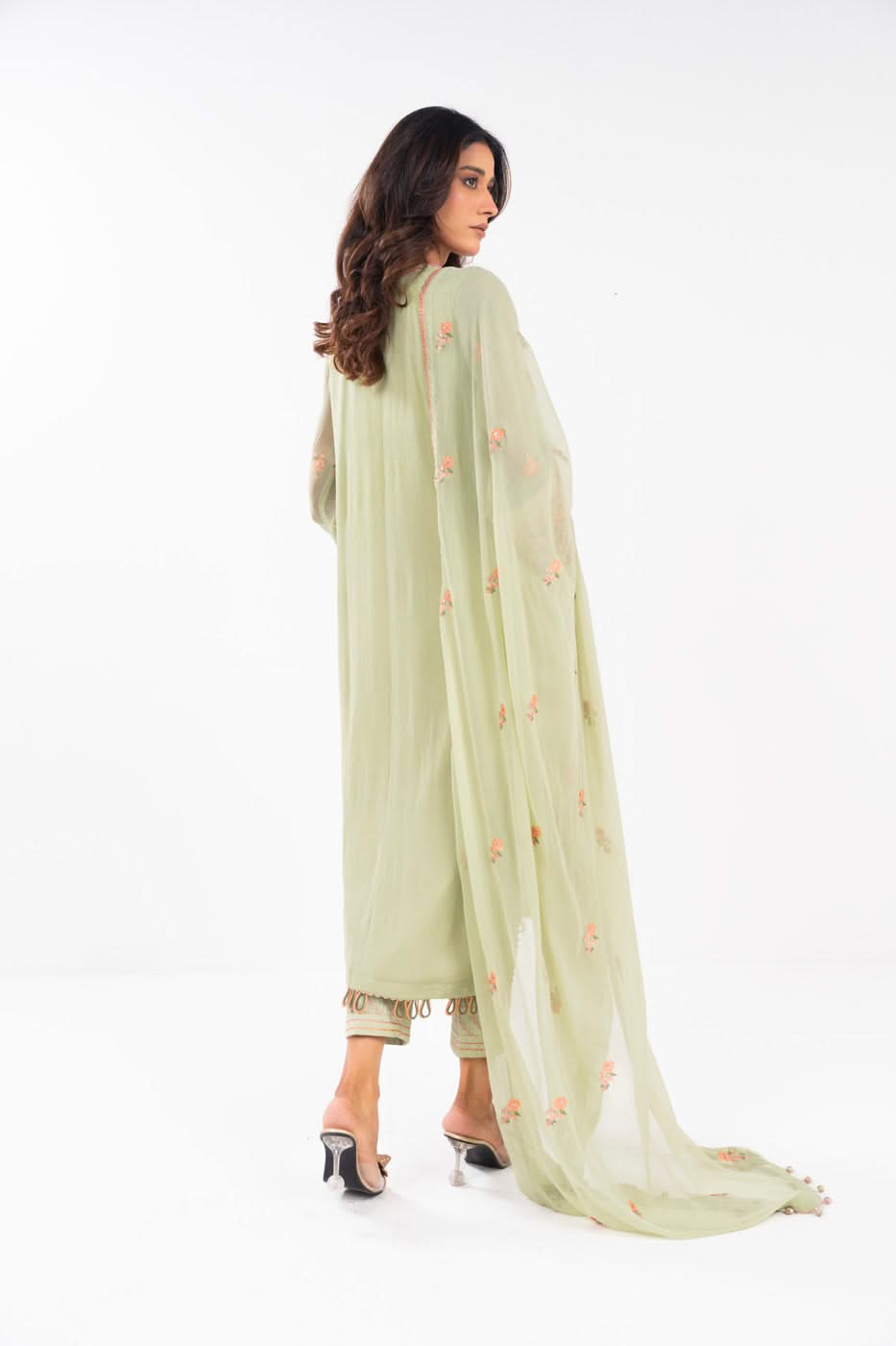 AlKaram | Festive Summer 25 | FC-22I-25-Pistachio -  Alkaram Ladies Clothes -  House of Maryam
