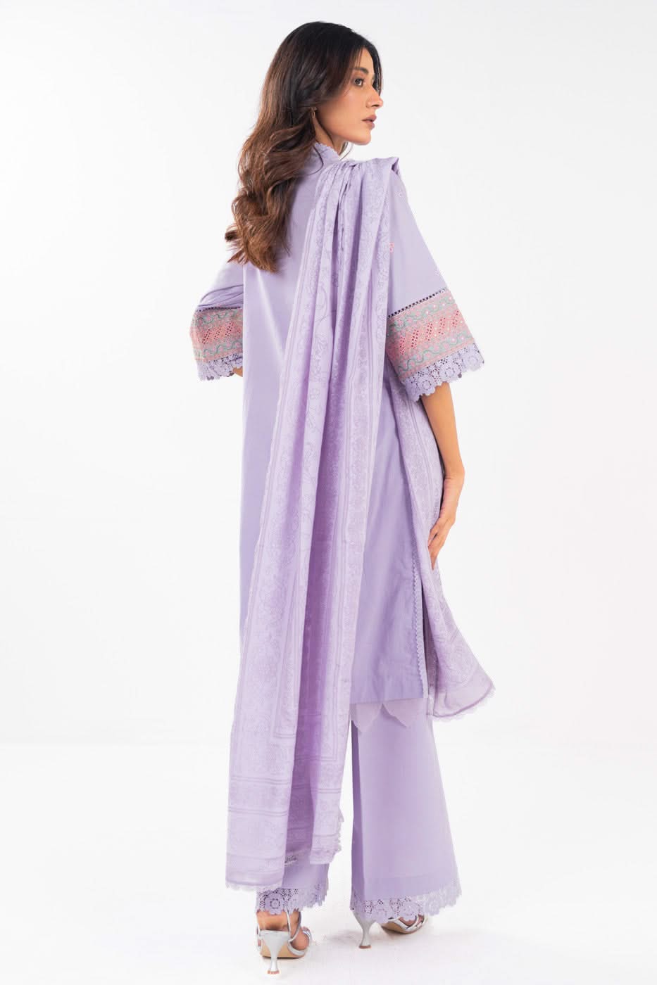 AlKaram | Festive Summer 25 | FC-24J-25-Lavender -  Alkaram Ladies Clothes - Original Designer Dress - House of Maryam