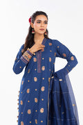 AlKaram | Festive Summer 25 | FC-2A-25-Dark Blue -  Alkaram Ladies Clothes -  House of Maryam