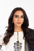 AlKaram | Festive Summer 25 | FC-30M-25-Off White -  Alkaram Ladies Clothes -  House of Maryam