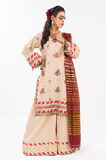AlKaram | Festive Summer 25 | FC-35N-25-Beige -  Alkaram Ladies Clothes -  House of Maryam