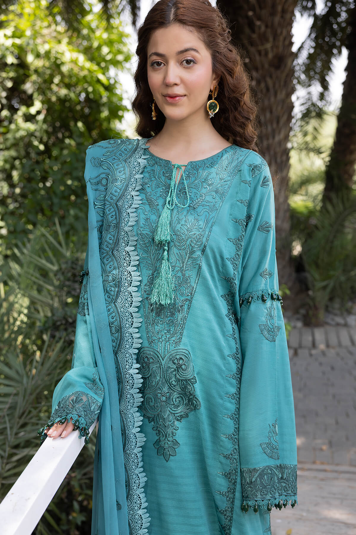 Raeesa Premium | Ferya Lawn | Noor E Fajar | Ferya | FD-03 -  Raeesa Premium Luxury - Original Designer Dress - House of Maryam