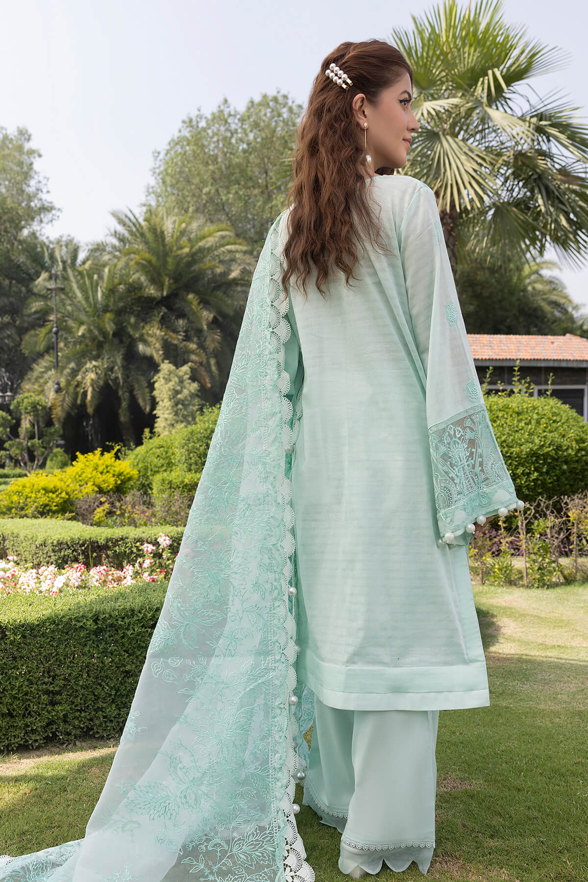 Raeesa Premium | Ferya Lawn | Noor E Fajar | Ferya | FD-04 -  Raeesa Premium Luxury - Original Designer Dress - House of Maryam