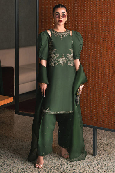 MNR | Ankh Macholi Festive Edit | Jade Jewel -  MNR Chaye Coffee; Luxury Pret - Original Designer Dress - House of Maryam