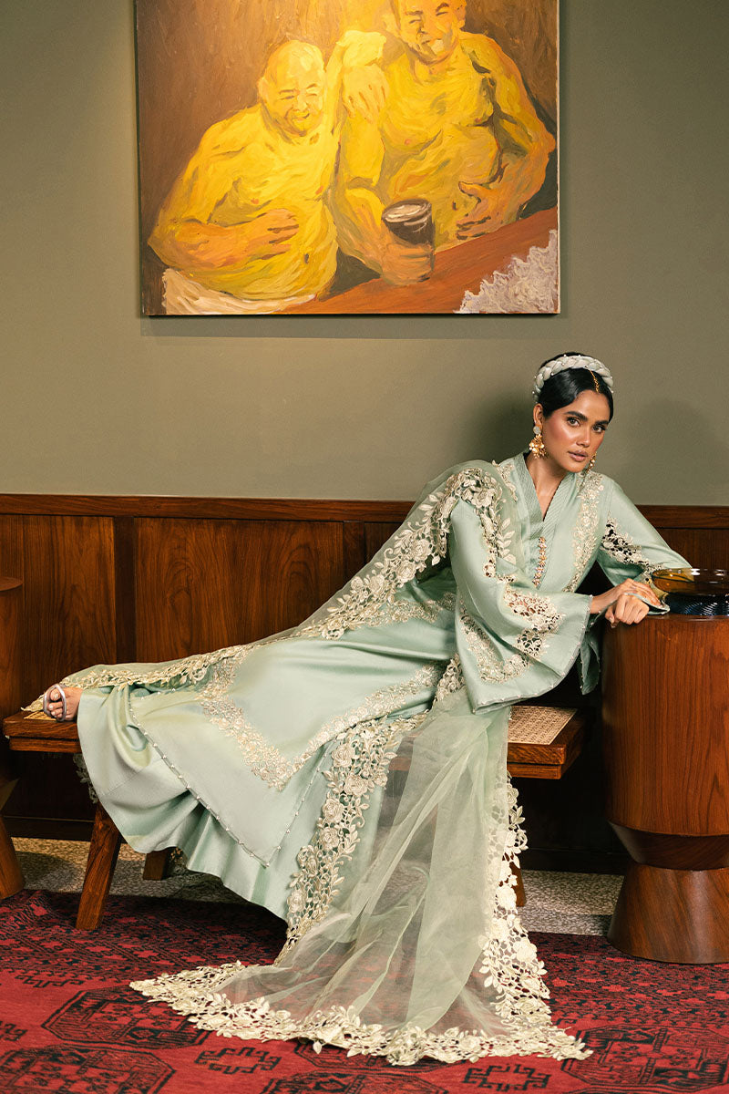 MNR | Chaye Coffee Luxury Pret | Star Gazer -  MNR Chaye Coffee; Luxury Pret - Original Designer Dress - House of Maryam