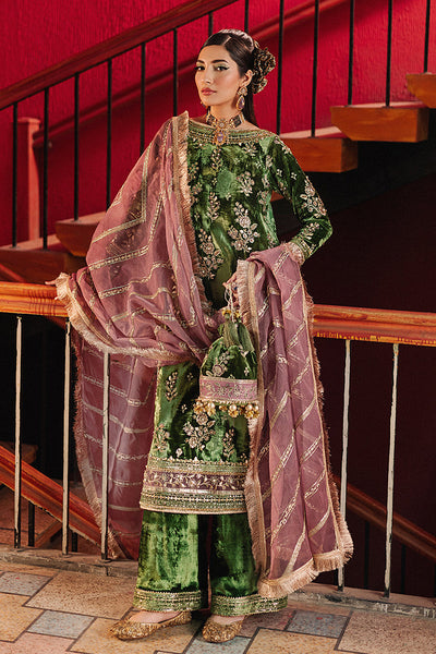 MNR | Roxy Cinema Velvet Edit 25' | Beena -  MNR Roxy Cinema Velvet Edit FW 24/25 - Original Designer Dress - House of Maryam