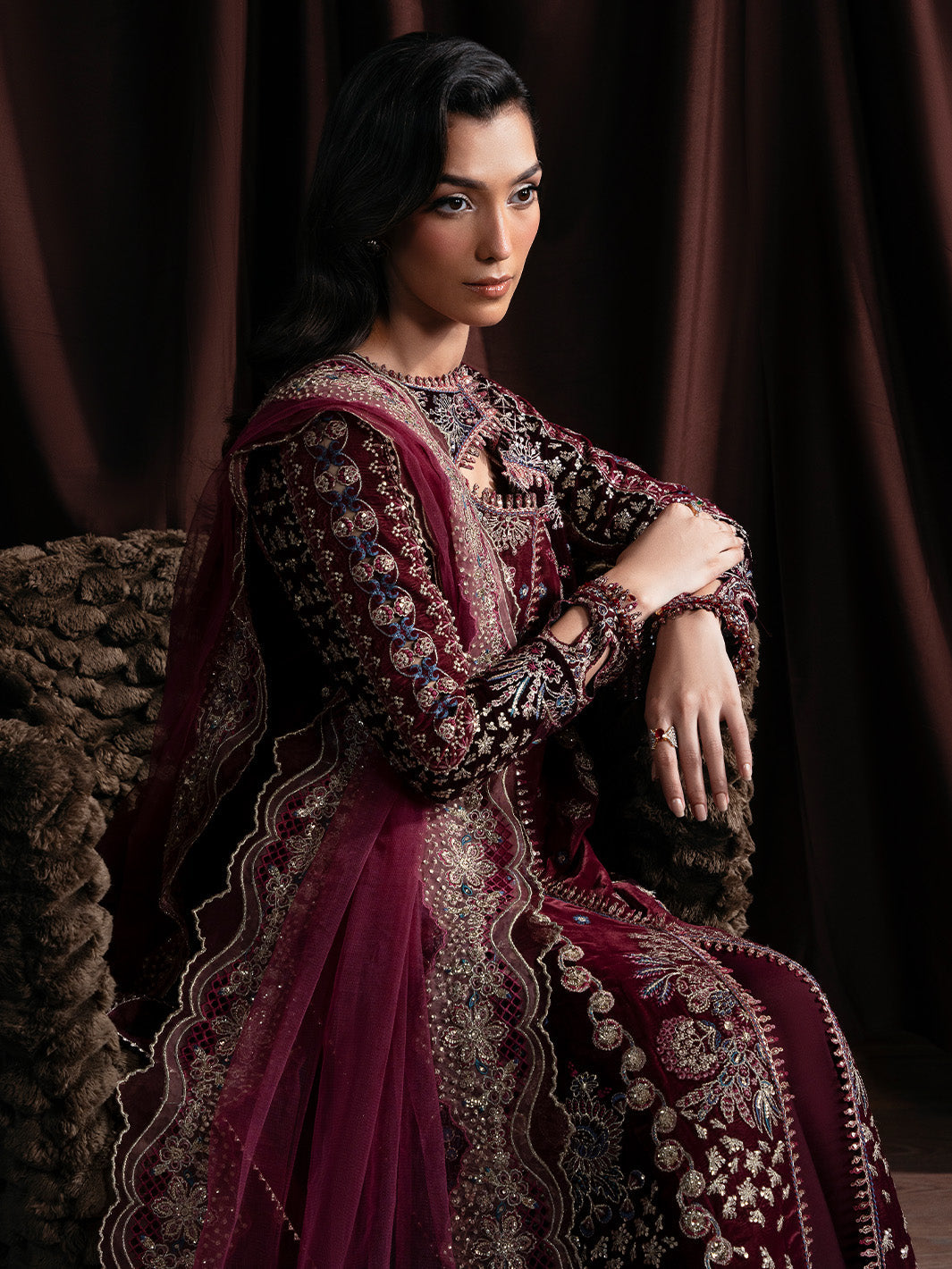 Faiza Faisal | Solene Luxury Velvets | RAVENA, image 7