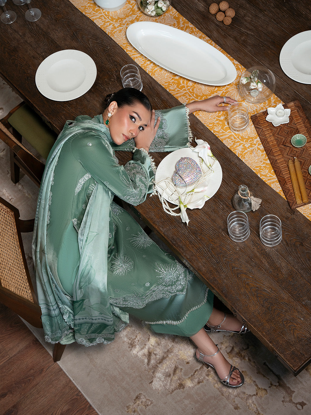 Faiza Faisal | Solene Luxury Velvets | AMARA, image 6