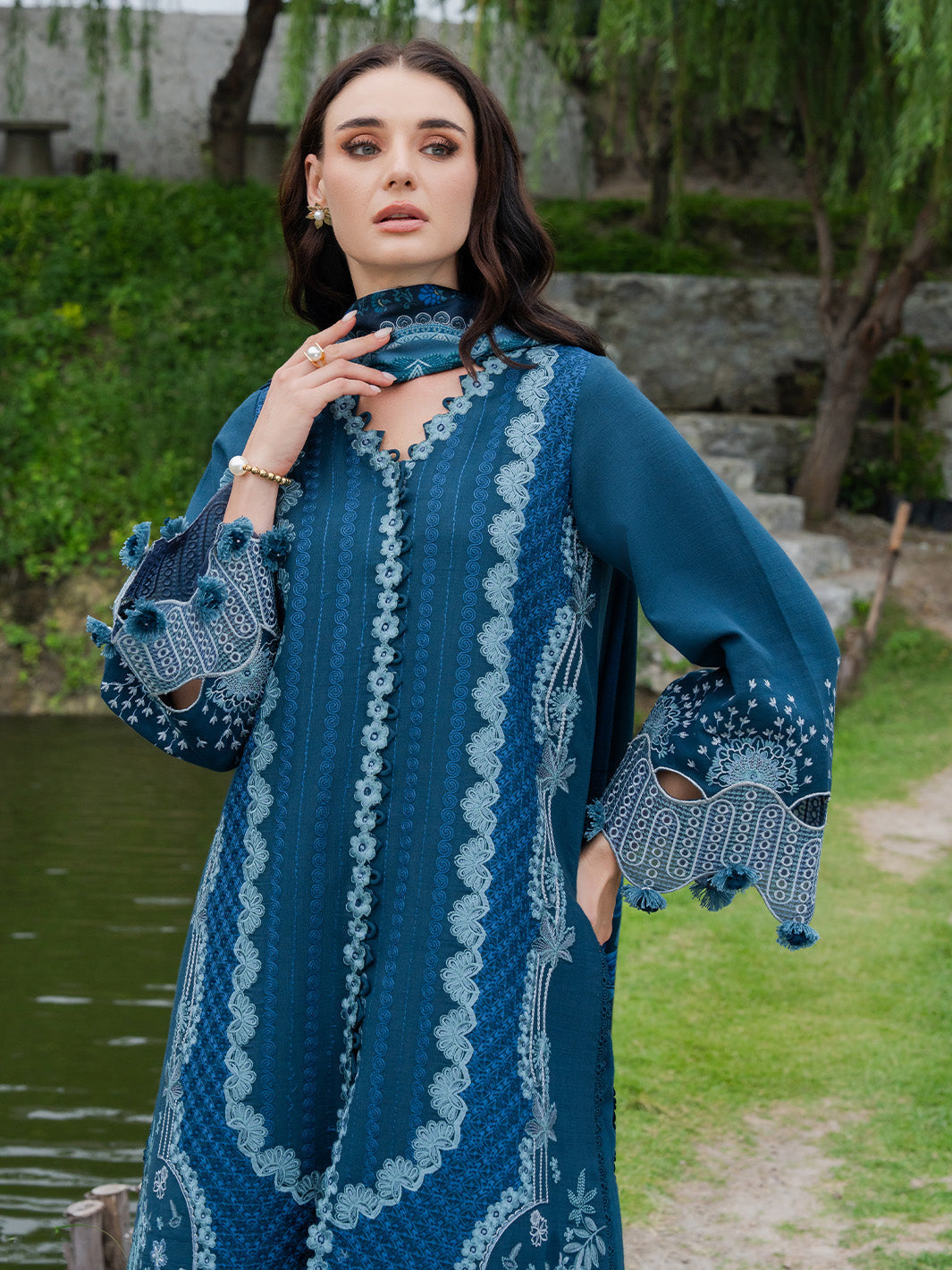 Faiza Faisal | Dastaan Khaddar 25 | EVARA, image 3