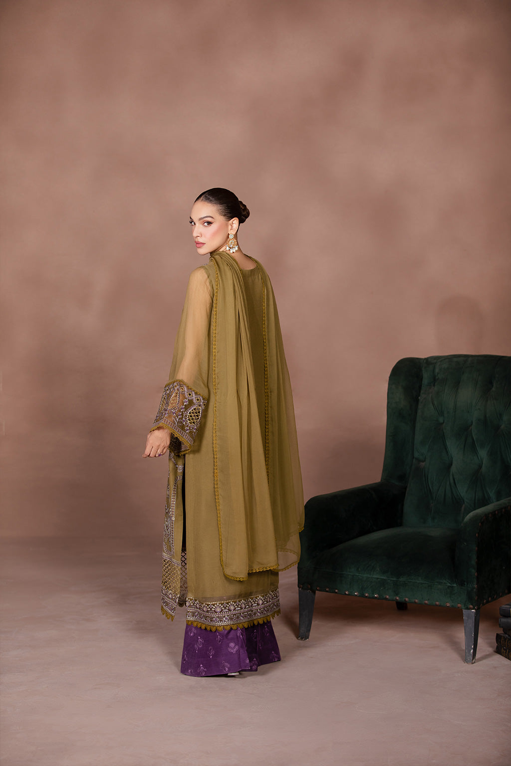 Flossie | Studio RTW | TANSY GREEN -  Flossie Ladies Clothes - Original Designer Dress - House of Maryam