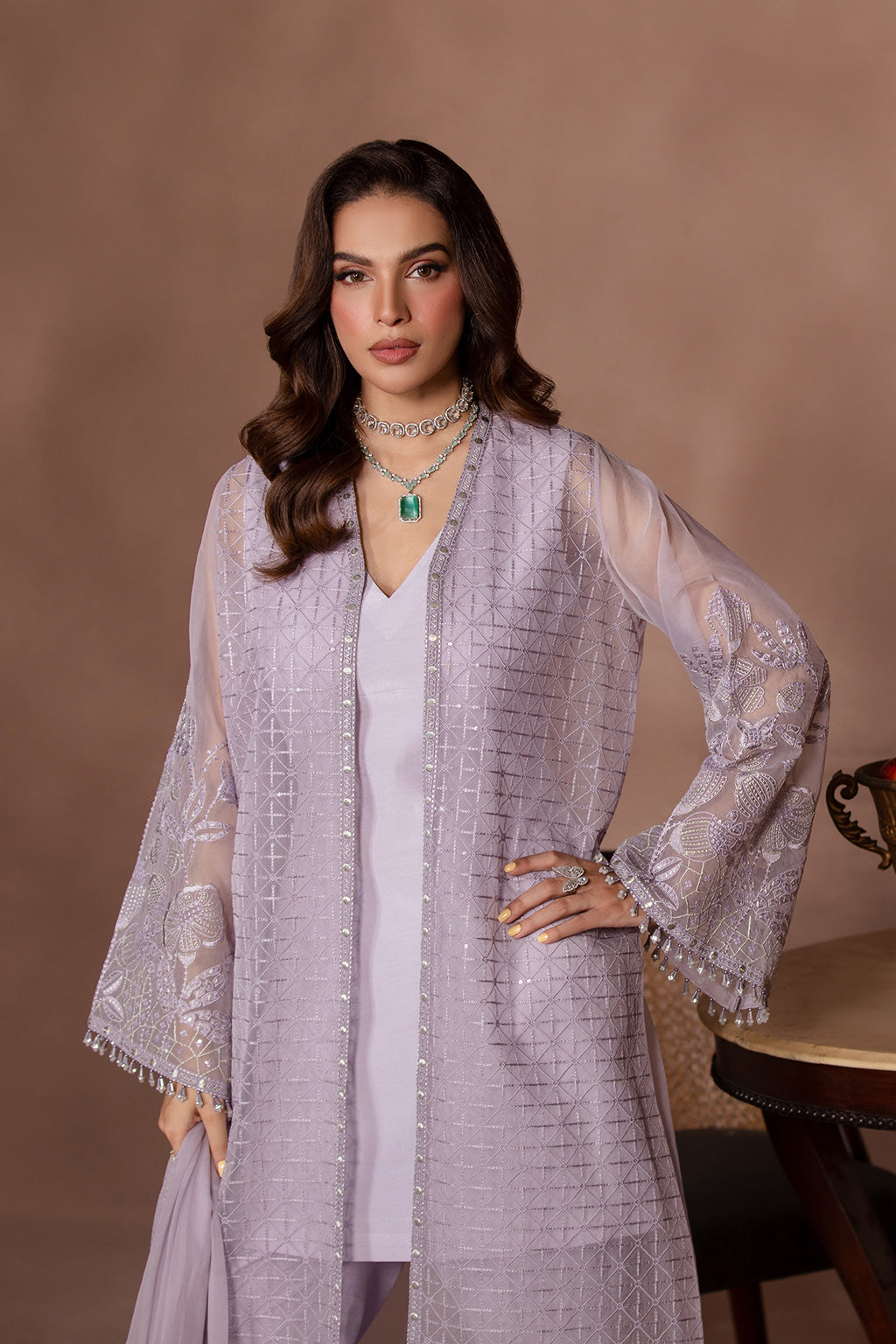 Flossie | Studio RTW | LILAC SNOW -  Flossie Ladies Clothes - Original Designer Dress - House of Maryam