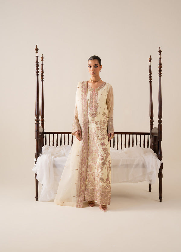 Maryum N Maria | Zaib Luxury |  Embroirdered Chiffon LILI - FS50128 -  Maryum N Maria Ladies Clothes - Original Designer Dress - House of Maryam