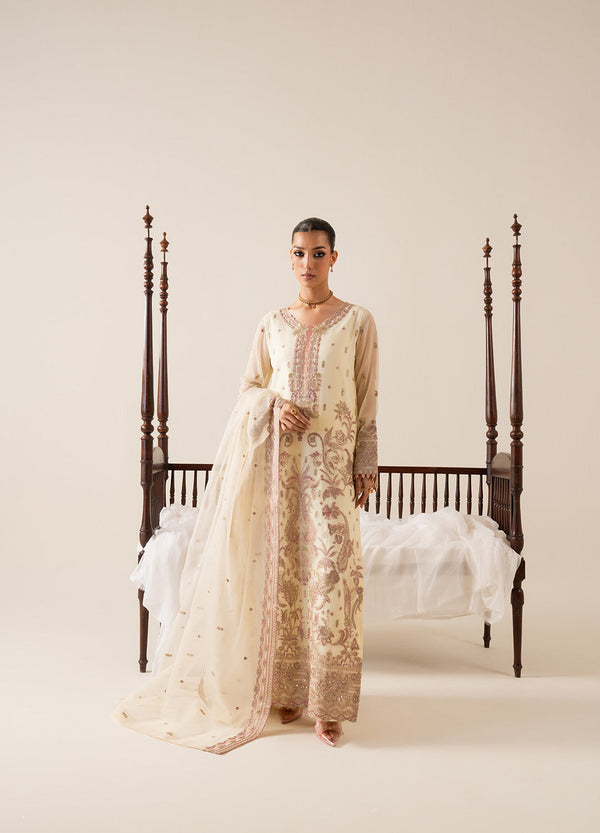 Maryum N Maria | Zaib Luxury |  Embroirdered Chiffon LILI - FS50128 -  Maryum N Maria Ladies Clothes - Original Designer Dress - House of Maryam