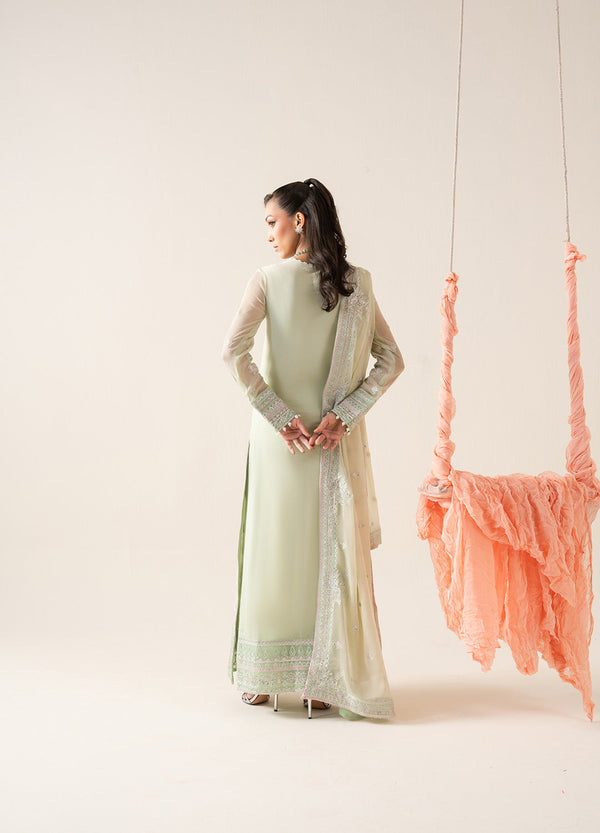 Maryum N Maria | Zaib Luxury |  Embroirdered Chiffon LOUISE - FS50130 -  Maryum N Maria Ladies Clothes - Original Designer Dress - House of Maryam