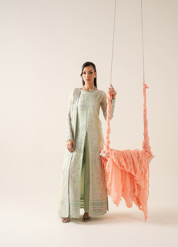 Maryum N Maria | Zaib Luxury |  Embroirdered Chiffon LOUISE - FS50130 -  Maryum N Maria Ladies Clothes - Original Designer Dress - House of Maryam