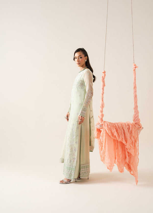 Maryum N Maria | Zaib Luxury |  Embroirdered Chiffon LOUISE - FS50130 -  Maryum N Maria Ladies Clothes - Original Designer Dress - House of Maryam