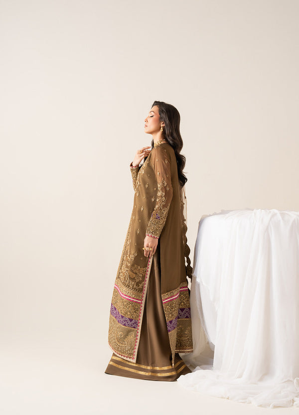 Maryum N Maria | Zaib Luxury |  Embroirdered Chiffon OLYMPE - FS50133 -  Maryum N Maria Ladies Clothes - Original Designer Dress - House of Maryam