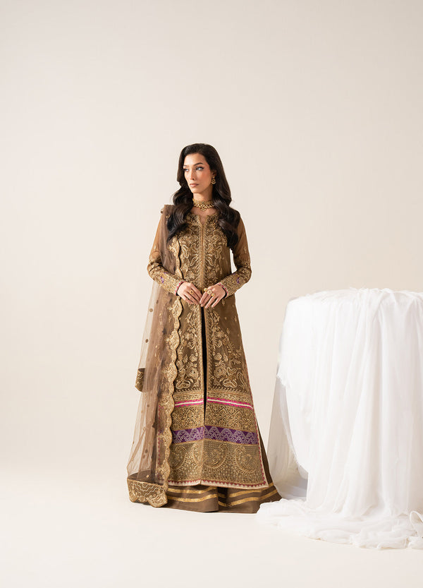 Maryum N Maria | Zaib Luxury |  Embroirdered Chiffon OLYMPE - FS50133 -  Maryum N Maria Ladies Clothes - Original Designer Dress - House of Maryam