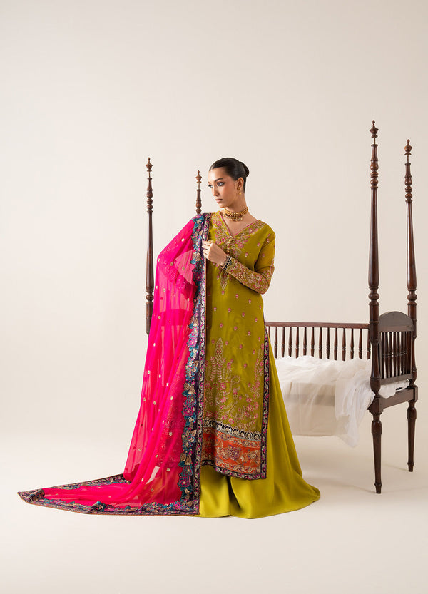 Maryum N Maria | Zaib Luxury |  Embroirdered Chiffon REINE - FS50134 -  Maryum N Maria Ladies Clothes - Original Designer Dress - House of Maryam
