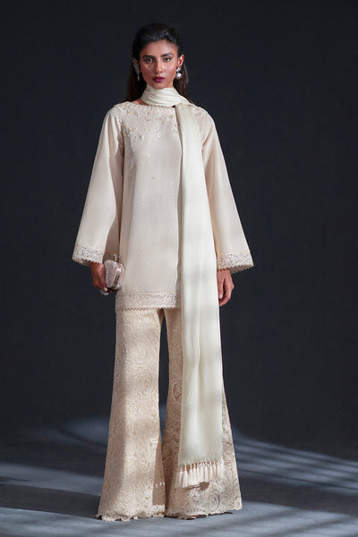MNR | Chai Coffee Vol II | Saffron Pearl -  MNR Chai Coffee Vol II - Original Designer Dress - House of Maryam