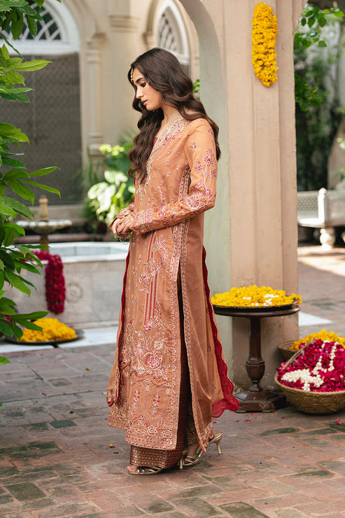 Maryum N Maria | Gulnaar Formals | 3 Piece Embroidered Chiffon VARVARA - FSU5651-4