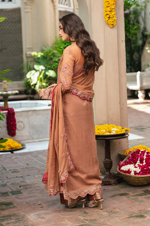 Maryum N Maria | Gulnaar Formals | 3 Piece Embroidered Chiffon VARVARA - FSU5651, image 2