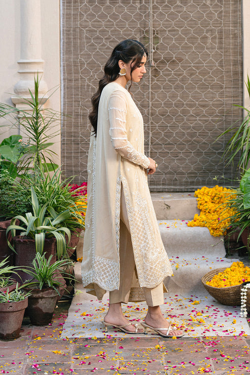 Maryum N Maria | Gulnaar Formals | 3 Piece Embroidered Chiffon ANASTASIA - FSU5655-4
