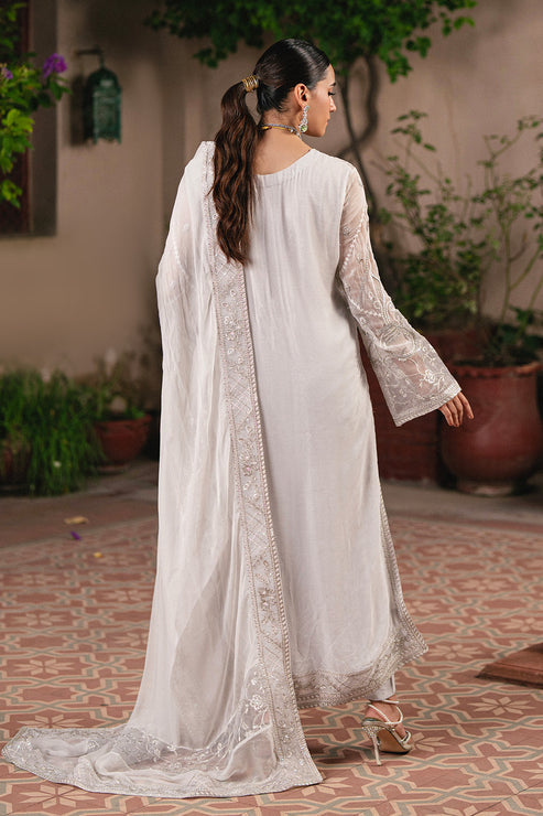 Maryum N Maria | Gulnaar Formals | 3 Piece Embroidered Chiffon FAINA - FSU5656-2