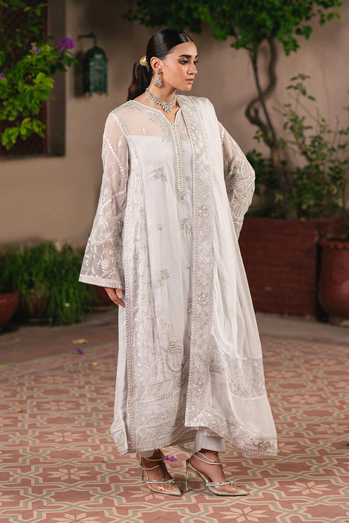 Maryum N Maria | Gulnaar Formals | 3 Piece Embroidered Chiffon FAINA - FSU5656-4