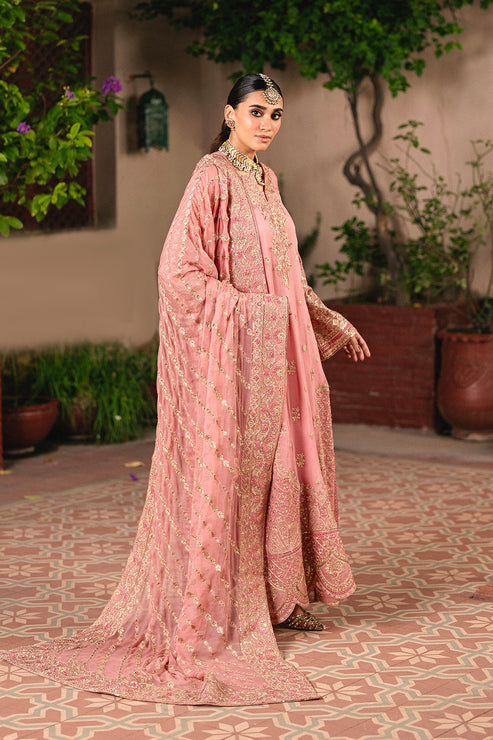 Maryum N Maria | Gulnaar Formals | 3 Piece Embroidered Chiffon SASHA - FSU5658, image 4