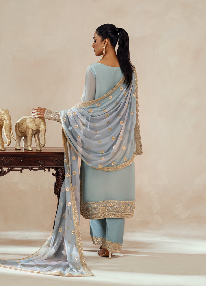 Fressia Premium | Premium Chiffon | FSU5619 -  Fressia Premium Ladies Clothes - Original Designer Dress - House of Maryam