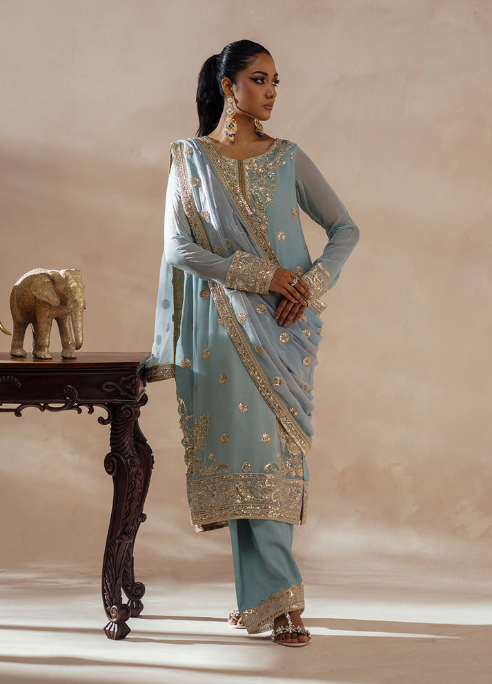 Fressia Premium | Premium Chiffon | FSU5619 -  Fressia Premium Ladies Clothes - Original Designer Dress - House of Maryam