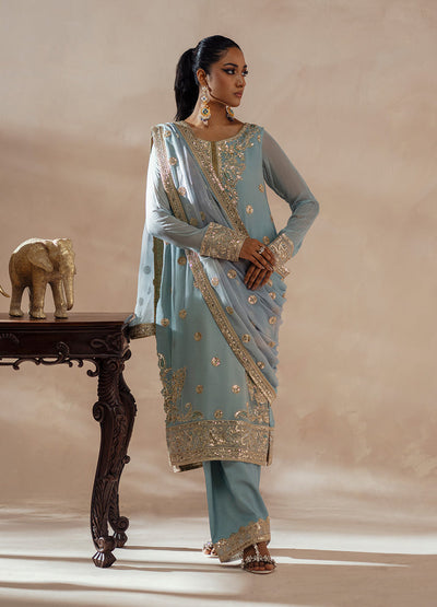 Fressia Premium | Premium Chiffon | FSU5619 -  Fressia Premium Ladies Clothes - Original Designer Dress - House of Maryam