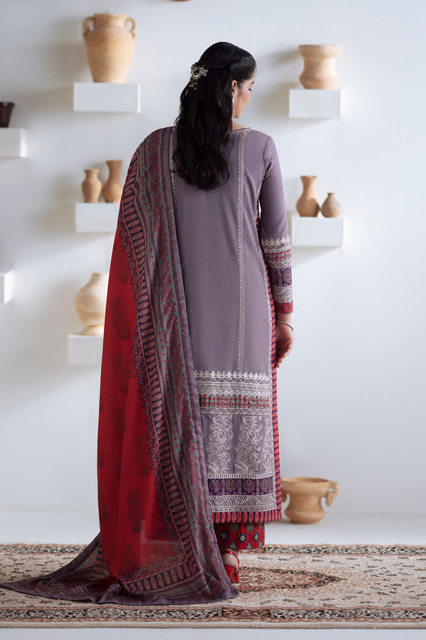 Maryum N Maria | Noore Winters 25 | Khaddar ZALAAN - FSU5672 -  Maryum N Maria Ladies Clothes - Original Designer Dress - House of Maryam