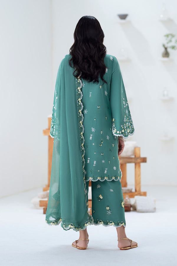 Maryum N Maria | Noore Winters 25 | 3 Piece Embroidered Khaddar TABANA - FSU5676 -  Maryum N Maria Ladies Clothes - Original Designer Dress - House of Maryam