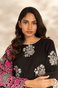 Al Karam  Winter 25  FW-101-25-1-Black -  Al Karam Ladies Clothes - Original Designer Dress - House of Maryam