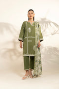 Al Karam | Winter 25 |  FW-103-25-1-Green -  Al Karam Ladies Clothes - Original Designer Dress - House of Maryam