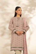 Al Karam | Winter 25 | FW-106.1-25-1-Pink/Off White -  Al Karam Ladies Clothes - Original Designer Dress - House of Maryam