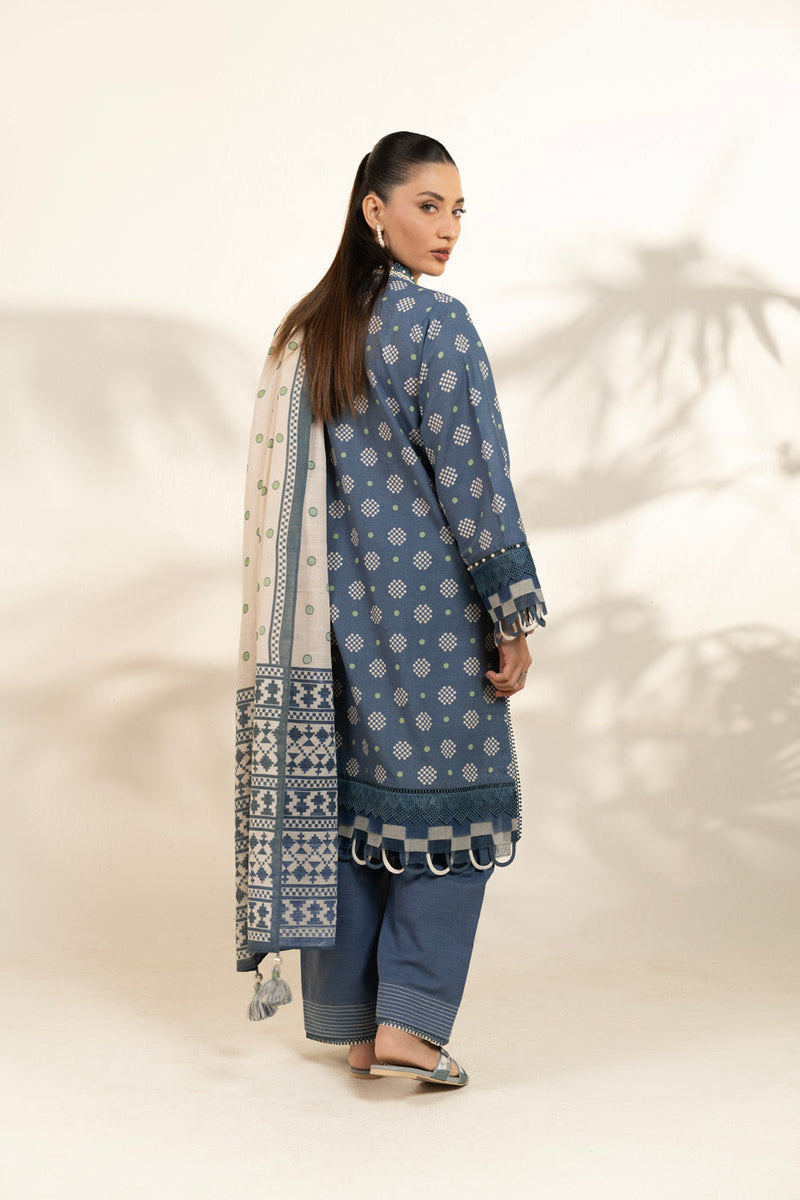 Al Karam | Winter 25 | FW-107.1-25-1-Grey -  Al Karam Ladies Clothes - Original Designer Dress - House of Maryam