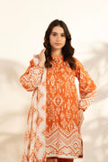 Al Karam | Winter 25 | FW-108-25-1-Orange -  Al Karam Ladies Clothes - Original Designer Dress - House of Maryam
