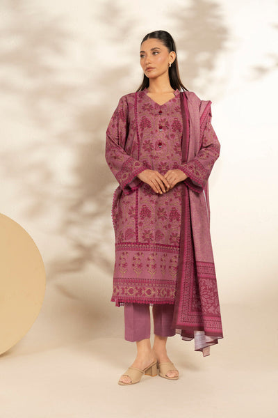 Al Karam | Winter 25 | FW-112.1-25-1-Pink -  Al Karam Ladies Clothes - Original Designer Dress - House of Maryam