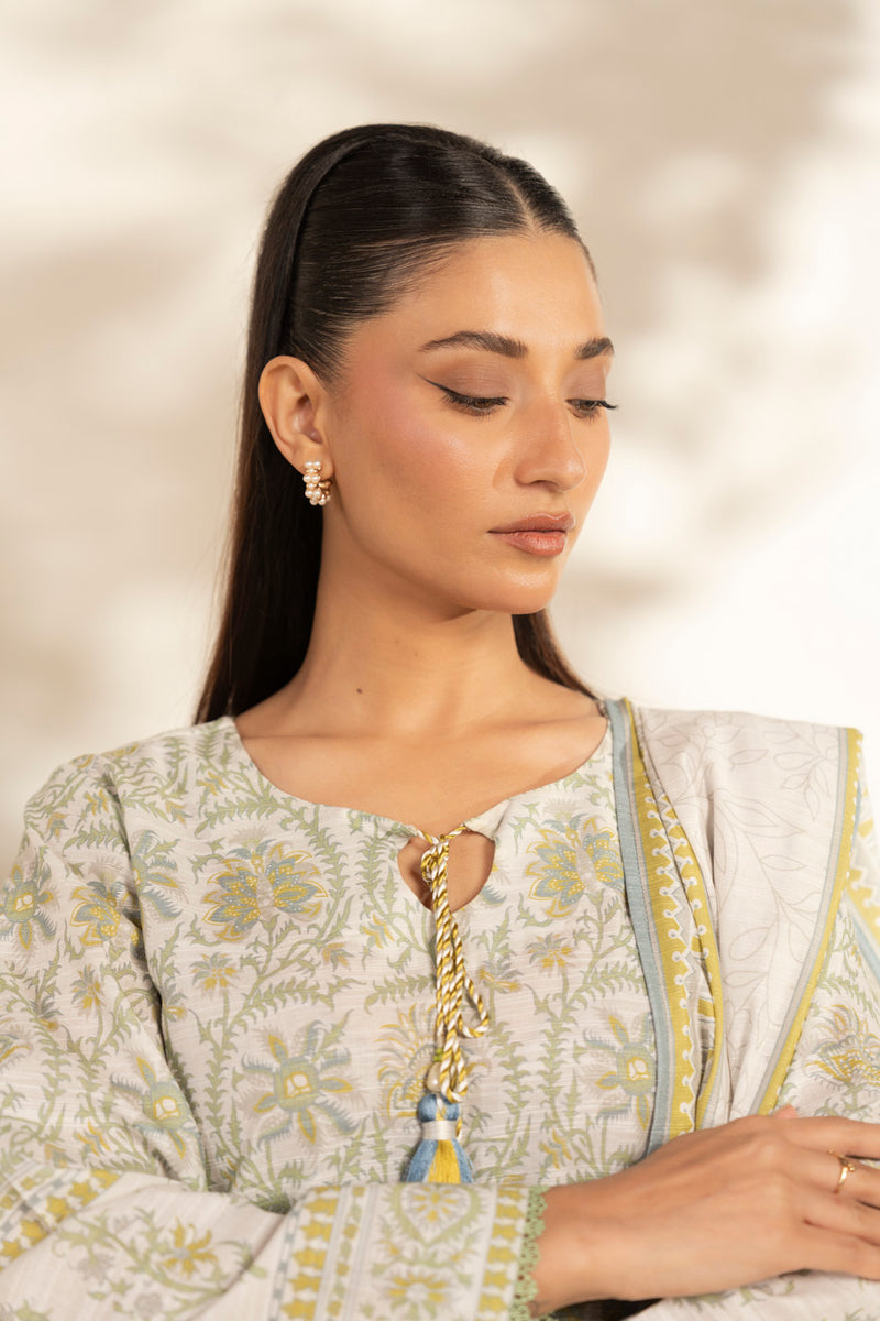 Al Karam | Winter 25 | FW-112.1-25-1-White -  Al Karam Ladies Clothes - Original Designer Dress - House of Maryam