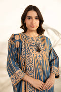 Al Karam | Winter 25 | FW-118-25-1-Blue -  Al Karam Ladies Clothes - Original Designer Dress - House of Maryam
